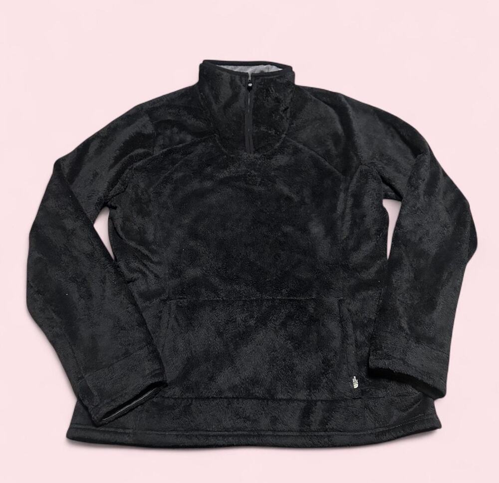 The North Face Black Fleece Quarter Zip Pullover